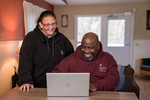 Direct Support Supervisor providing supervision for direct care team members.