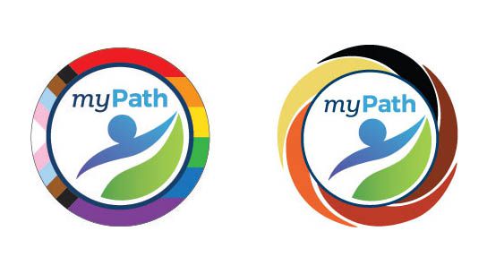LGBTQ+ and Race & Ethnicity Pathfinders logos